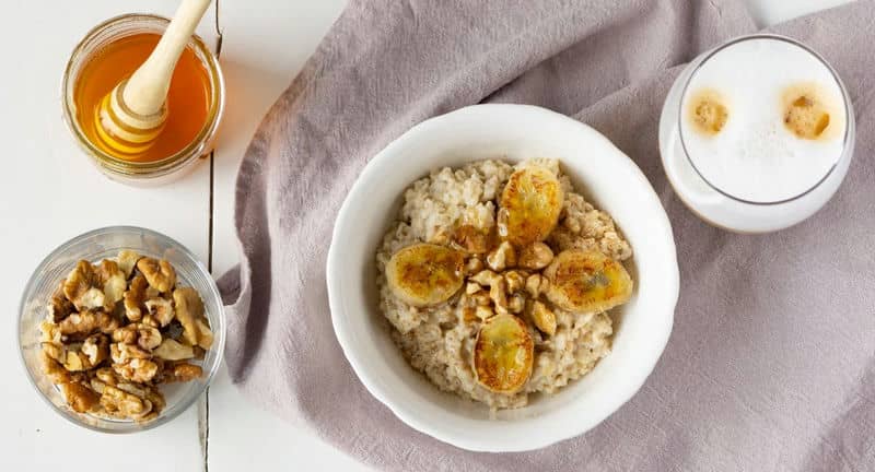 Receita de mingau de aveia saud&aacute;vel