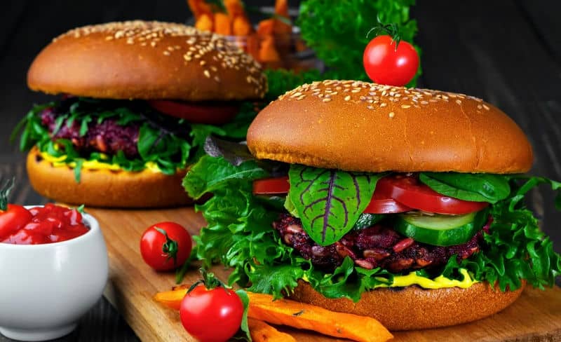 Receita de hambúrguer gourmet saudável
