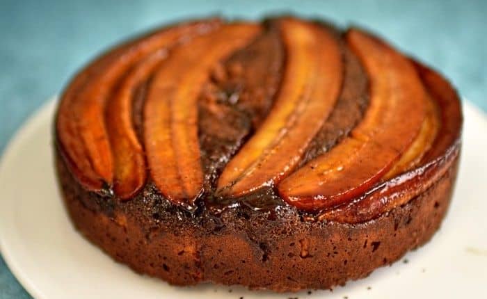 receita de bolo de banana fácil e saudável