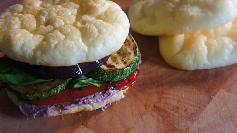 receitas de pão nuvem cloud bread