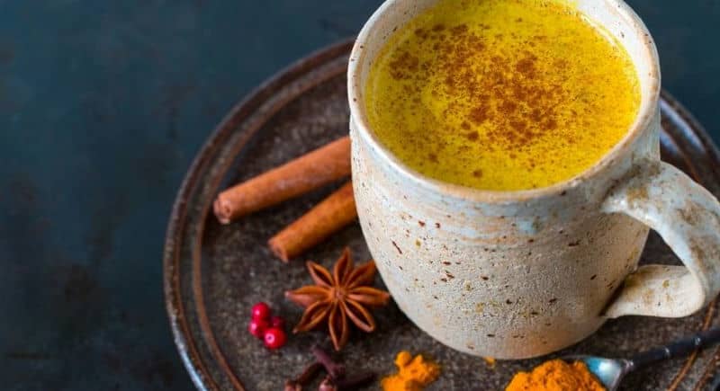 Leite com especiarias - Golden Milk