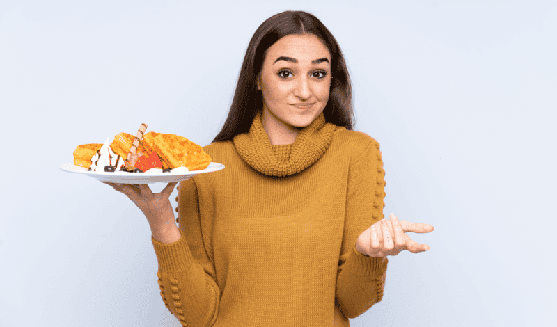 emagrecimento e insistência para comer