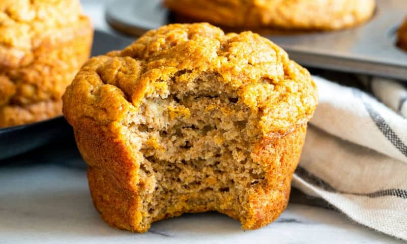 receita de cupcake de moranga e banana