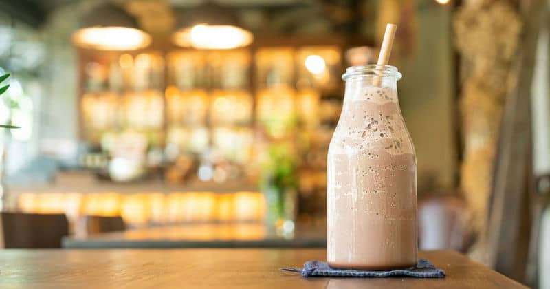 Receita de milkshake saudável