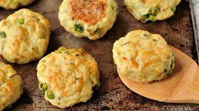 receita de bolinho de arroz integral assado