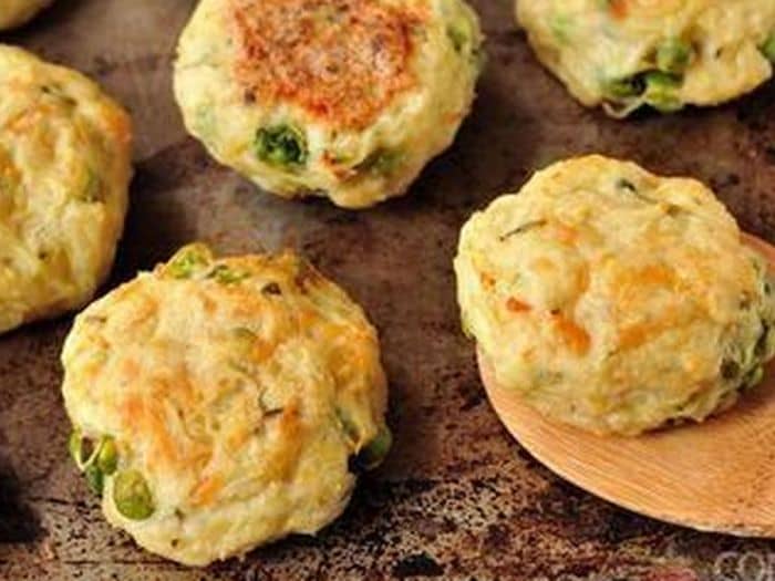 Receita de bolinho de arroz integral assado