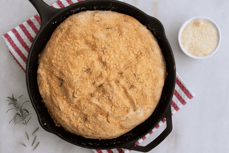 Receita de pão de frigideira com tapioca