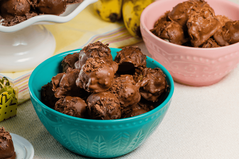 receita de bombom de banana com chocolatereceita de bombom de banana com chocolate