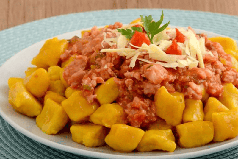 receita de nhoque de moranga