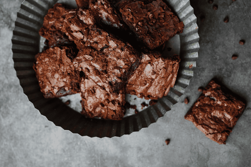 Receita de brownie de batata doce e whey protein