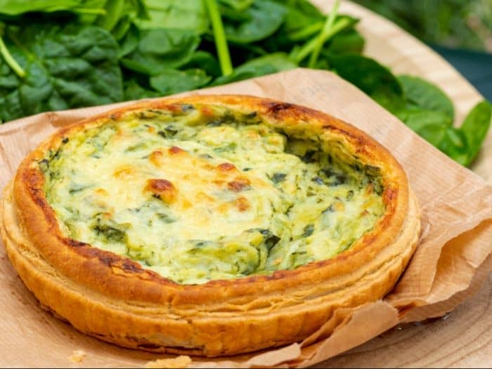 Receita de quiche de legumes