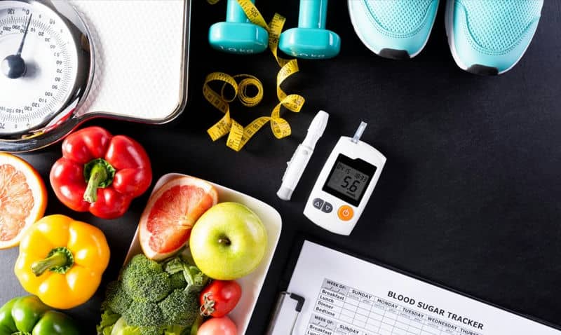 alimentação e diabetes