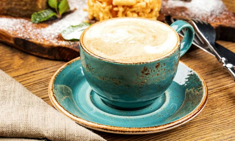 receita de cappuccino vegano