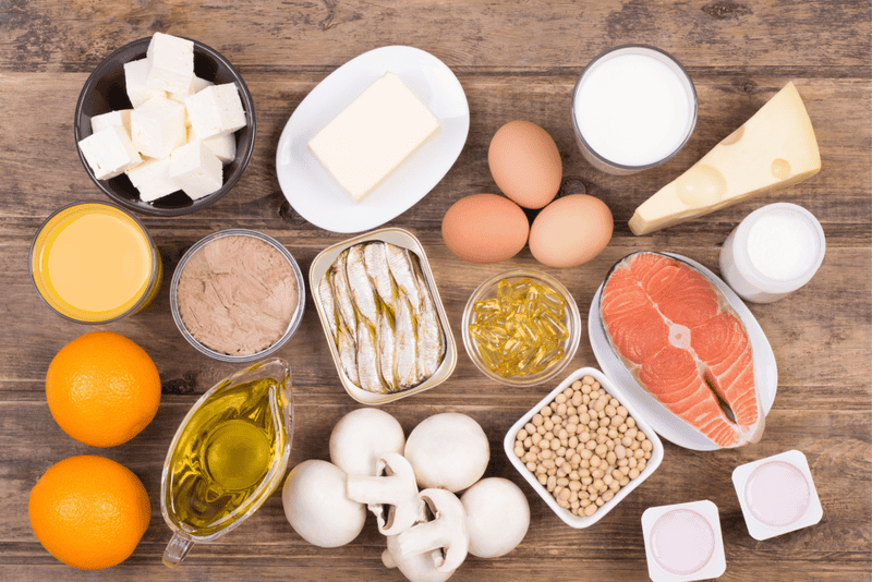 Vitamina D alimentos ou suplementos