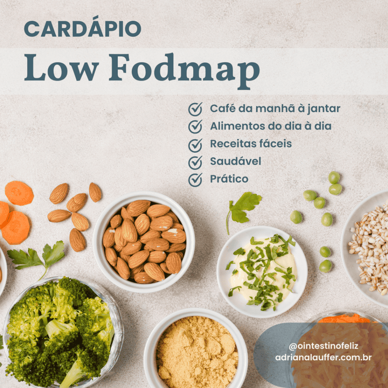 Cardápio Low Fodmap