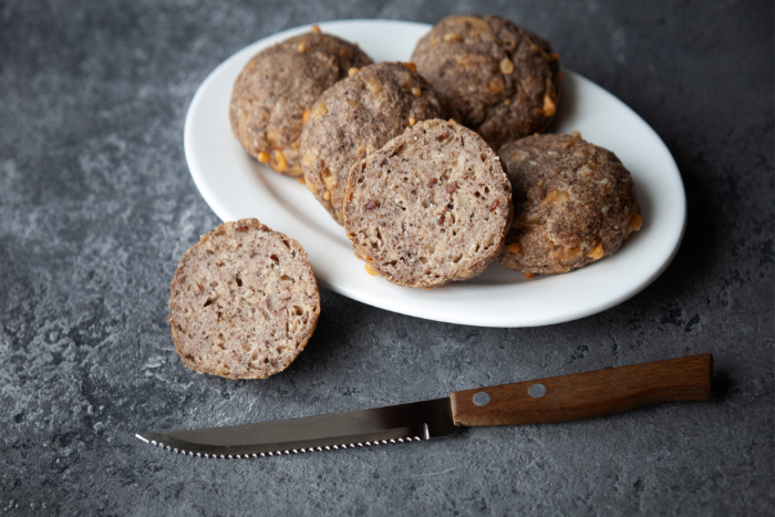 pãozinho low carb de psyllium